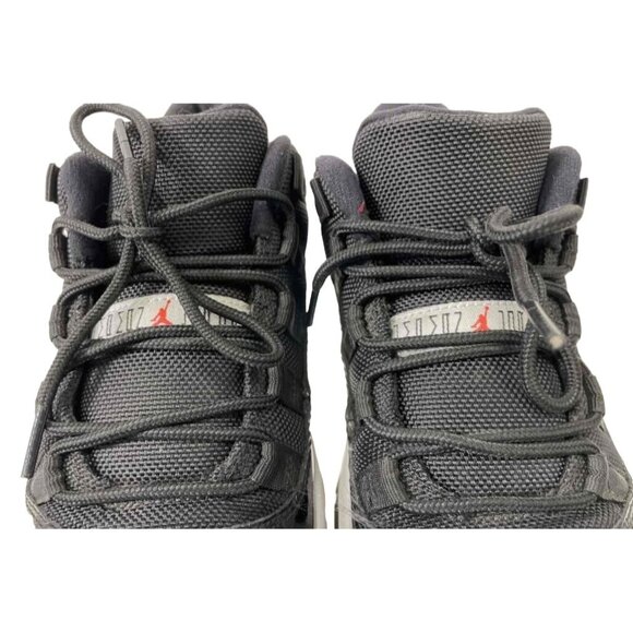 Air Jordan 11 Retro Low Infared Sneakers Size 6Y Black & White Patent Leather Bo - Picture 7 of 8